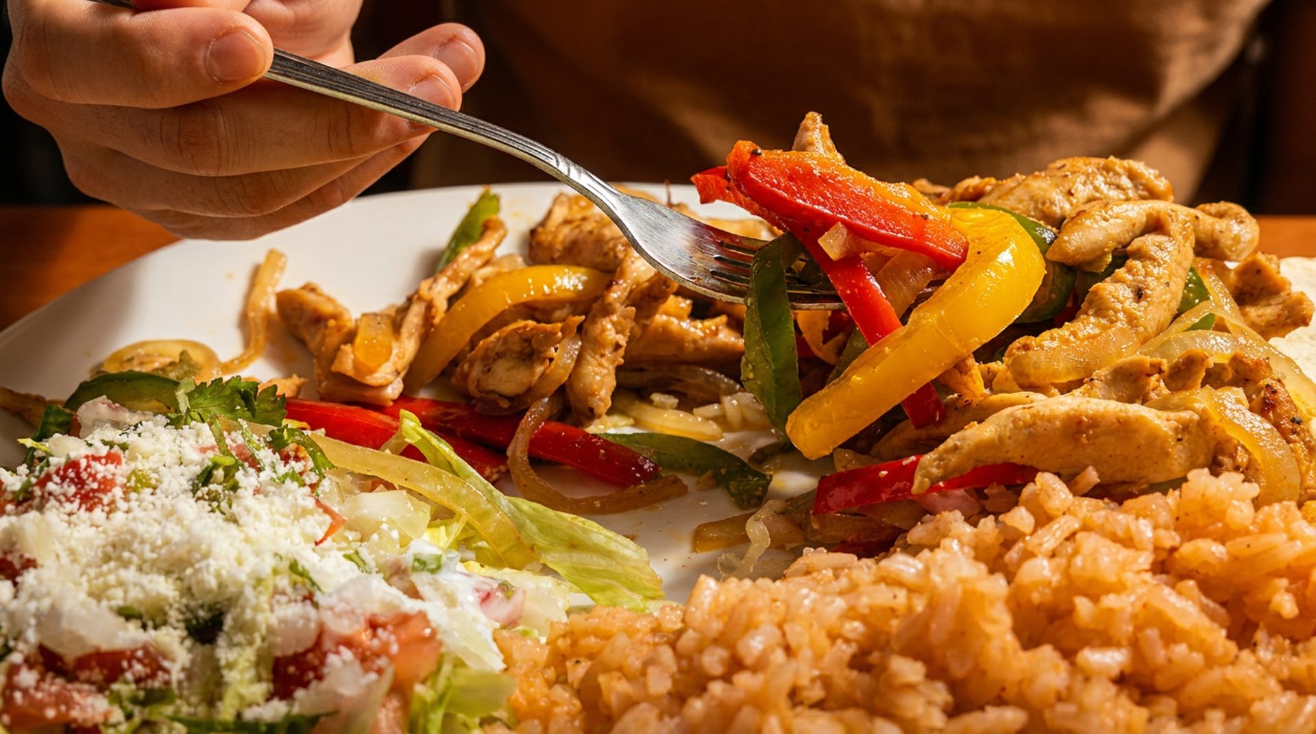 Fajitas, ceviche, and more